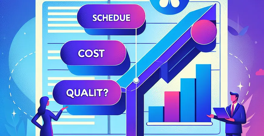 项目管理的核心指标：进度 / 成本 / 质量如何平衡？